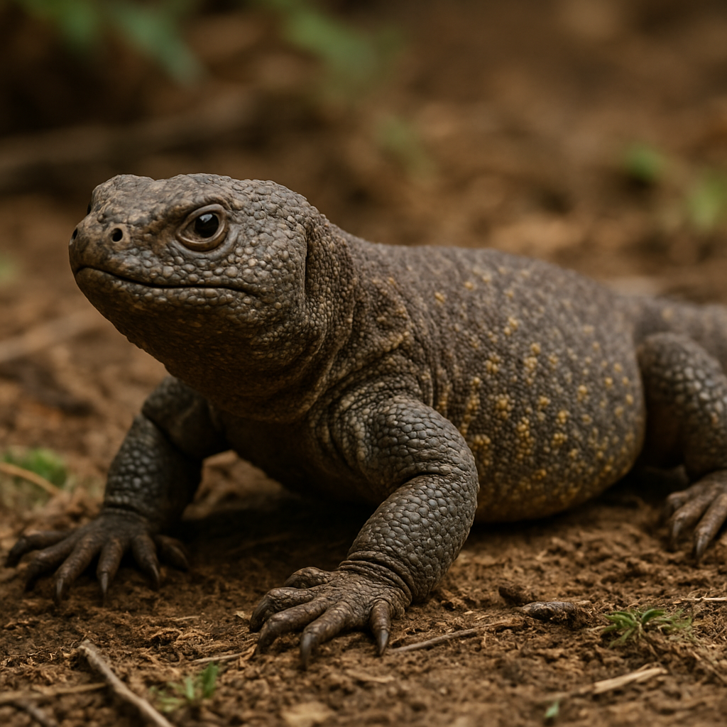 cherbezatina pinguis (cherbezatina pinguis) in Cherbezatina pinguis inhabits dense tropical rainforests with abundant vegetation and access to water sources.