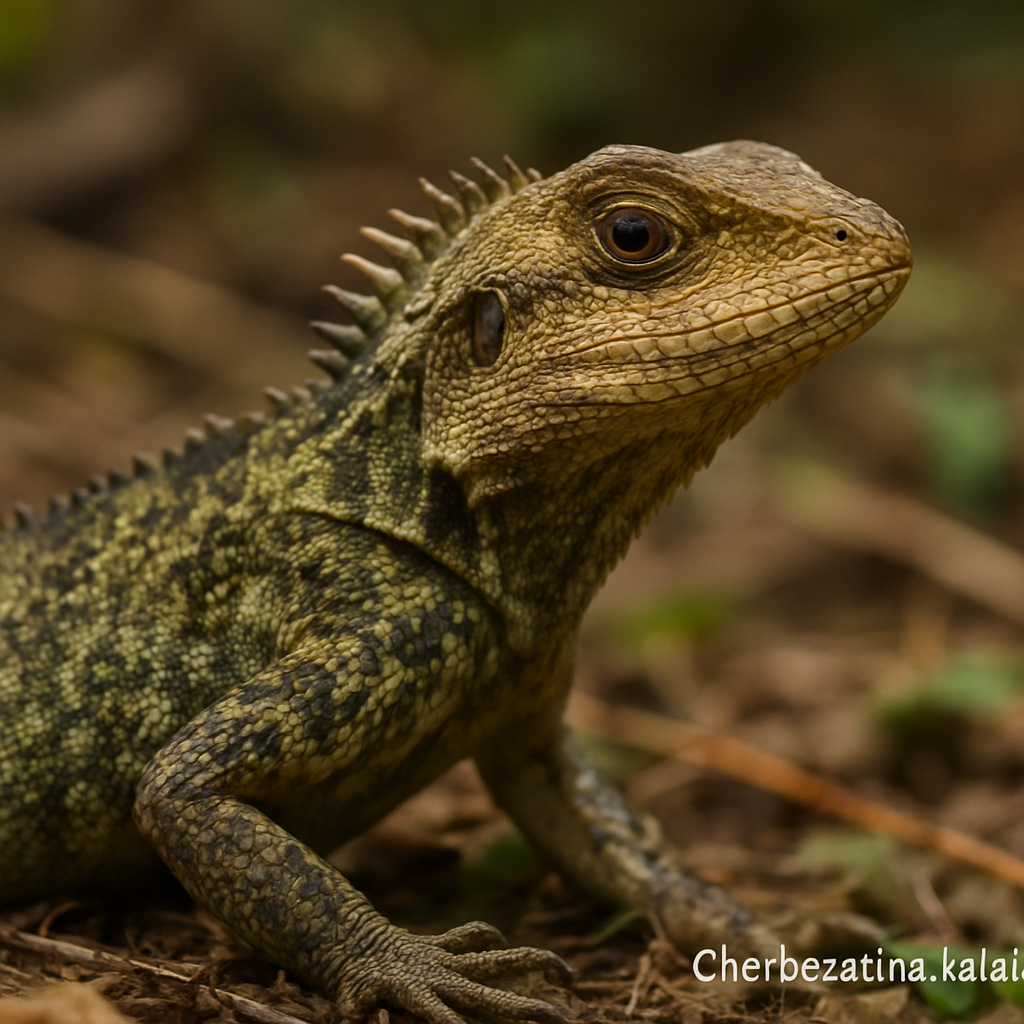 cherbezatina kalalaoensis (cherbezatina kalalaoensis) in Cherbezatina kalalaoensis inhabits dense tropical forests with high biodiversity, including a variety of trees and plant species.